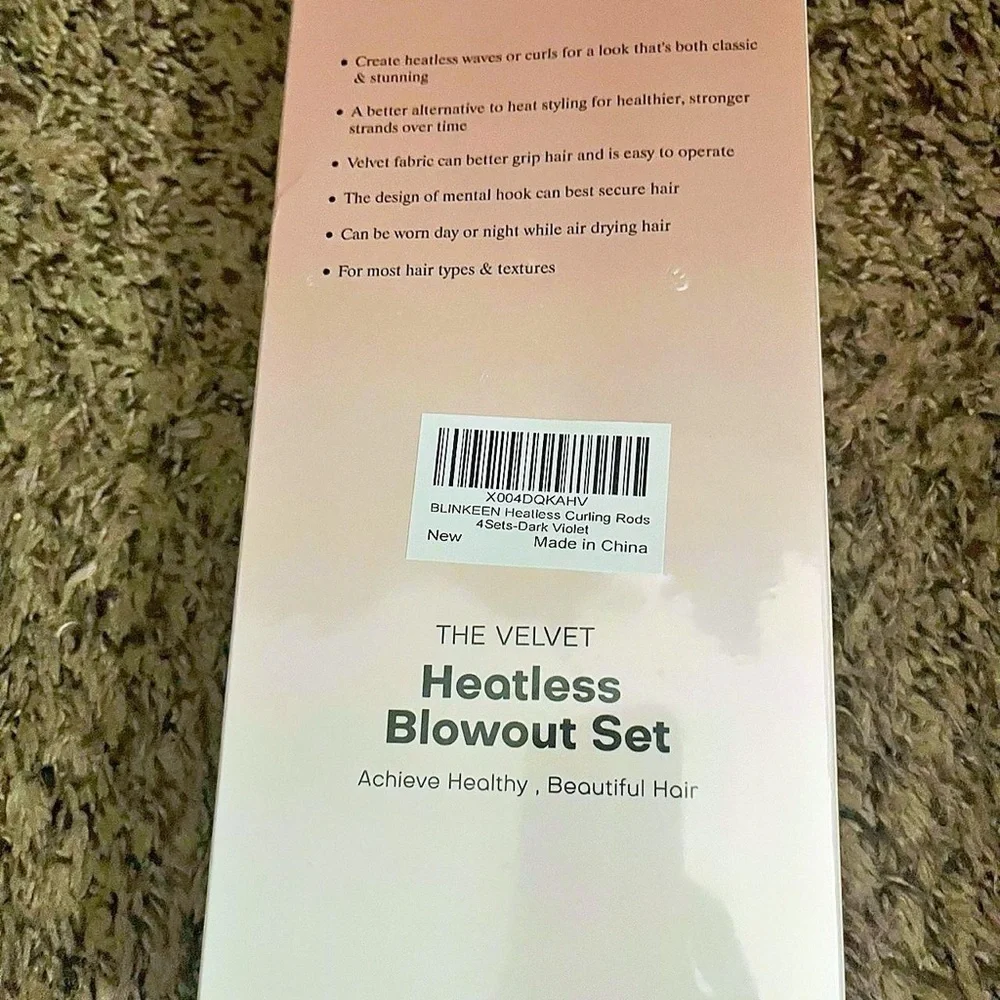 Black Heatless Blowout Set​​​